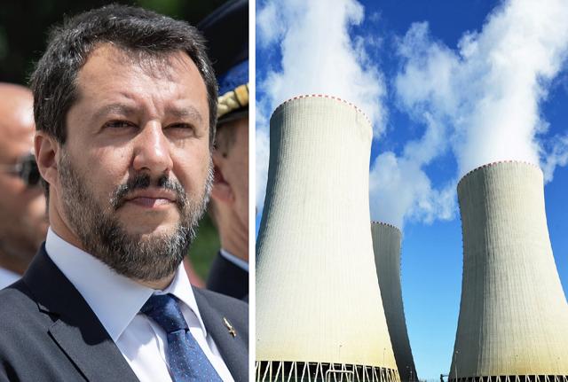 Matteo Salvini e il nucleare Matteo Salvini e il nucleare