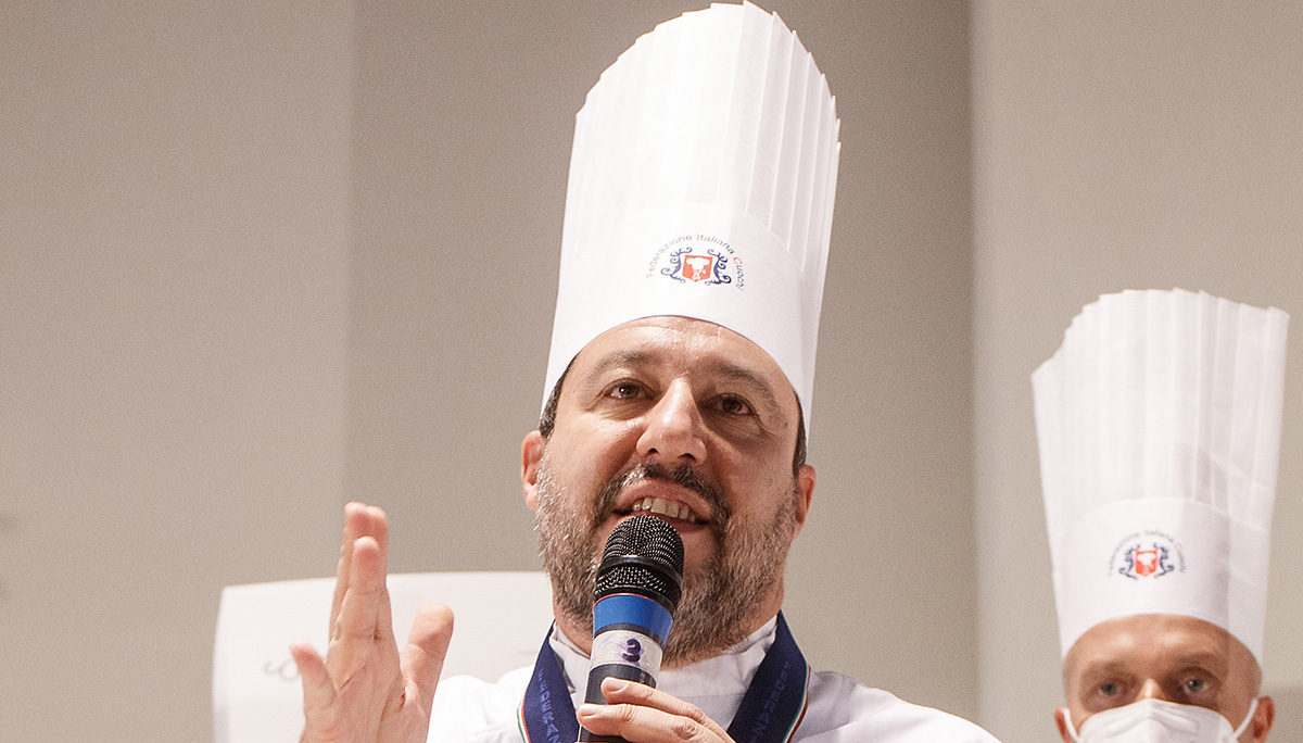 Matteo Salvini Alla Federazione Italiana Cuochi Matteo Salvini Alla Federazione Italiana Cuochi