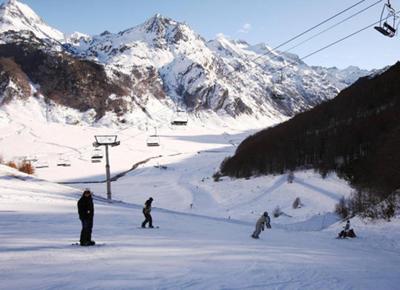 sci piste 1200