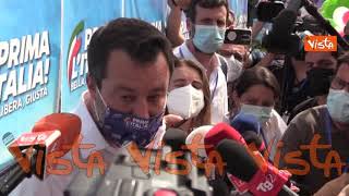 Obbligo mascherine all’aperto, Salvini: “Spero che parere del Cts arrivi presto”