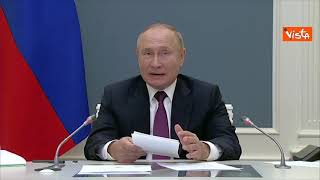 G20, Putin: "Da deficit Paesi ricchi rischio aumento inflazione"