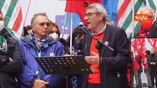 Landini: "Riforma del fisco non è sufficiente. Servono più soldi in busta paga lavoratori" Landini: "Riforma del fisco non è sufficiente. Servono più soldi in busta paga lavoratori"