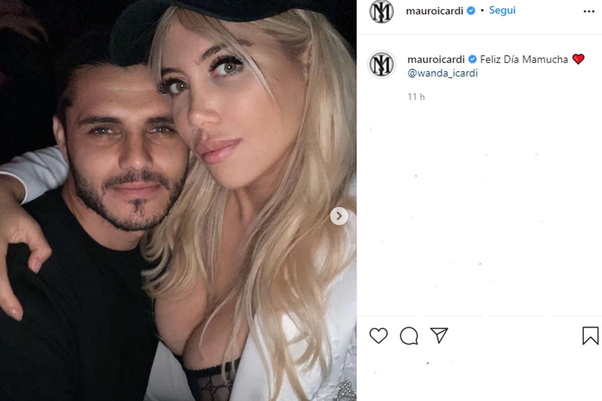 Icardi e Wanda Nara (Instagram)