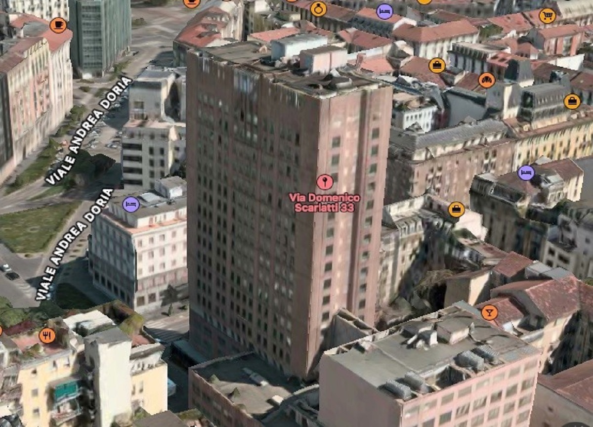 Milano: incendio all'Hotel Michelangelo Milano: incendio all'Hotel Michelangelo