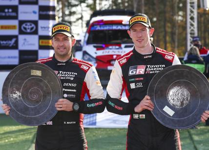 WRC, Evans fa bottino pieno al Rally di Finlandia