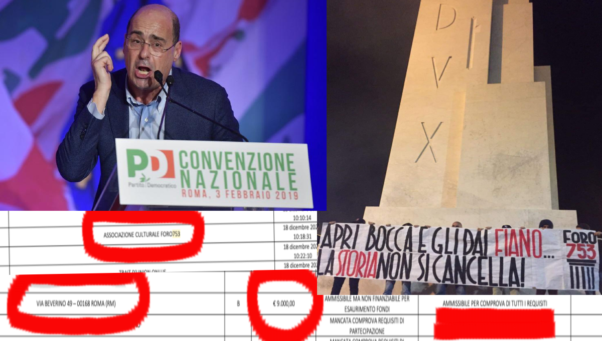 Zingaretti e i fascisti