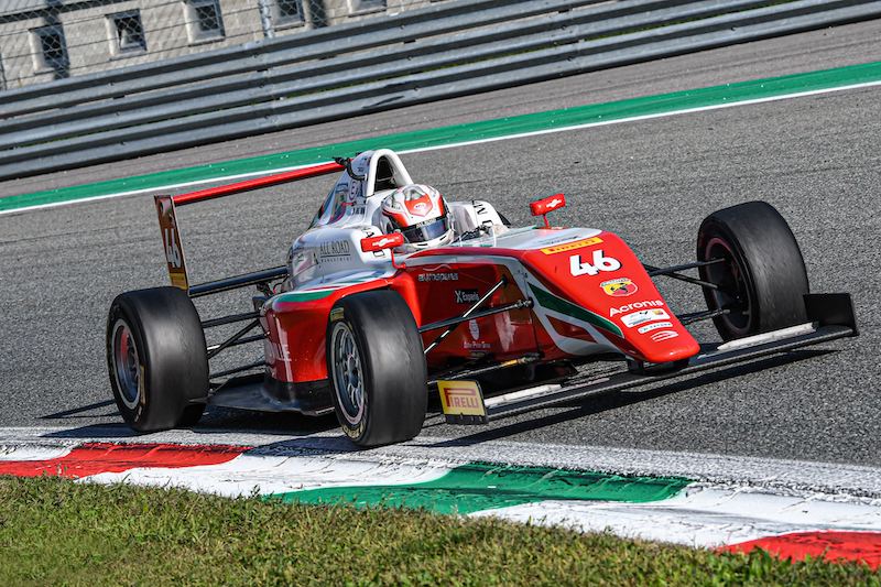 01 Mini Gabriele, Tatuus F.4 T014 Abarth #46, Prema Powerteam, Monza