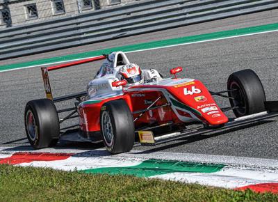 01 Mini Gabriele, Tatuus F.4 T014 Abarth #46, Prema Powerteam, Monza