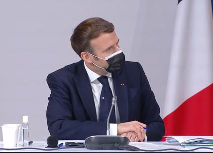 Macron, la cravatta di Maison Cilento per la Convention francese sul clima