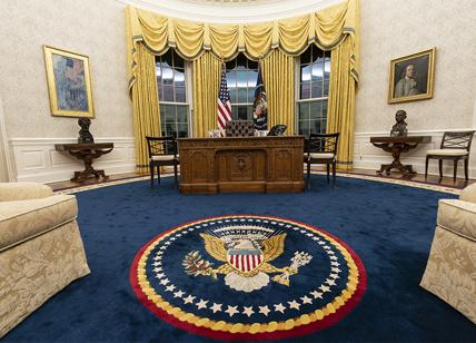 Usa, i cambiamenti di Biden all'arredamento dello Studio Ovale