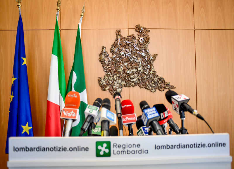 (fonte Lapresse ) Attilio Fontana (fonte Lapresse ) Attilio Fontana
