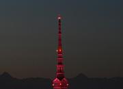 La Mole Antonelliana illuminata di rosa per l'edizione 104 del Giro D'Italia