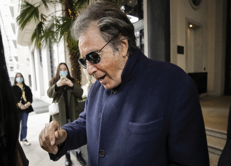 Sul set di "House of Gucci " il film di Ridley Scott Lapresse Sul set di "House of Gucci " il film di Ridley Scott Lapresse