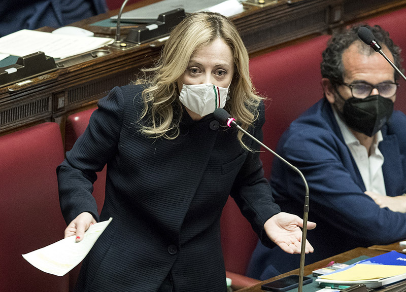 Giorgia Meloni lapresse Giorgia Meloni lapresse