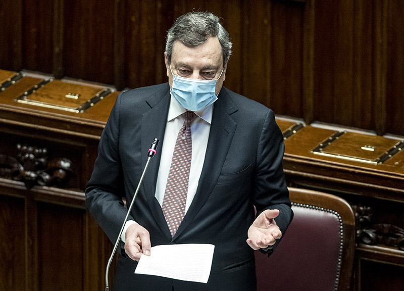 Mario Draghi Lapresse Mario Draghi Lapresse