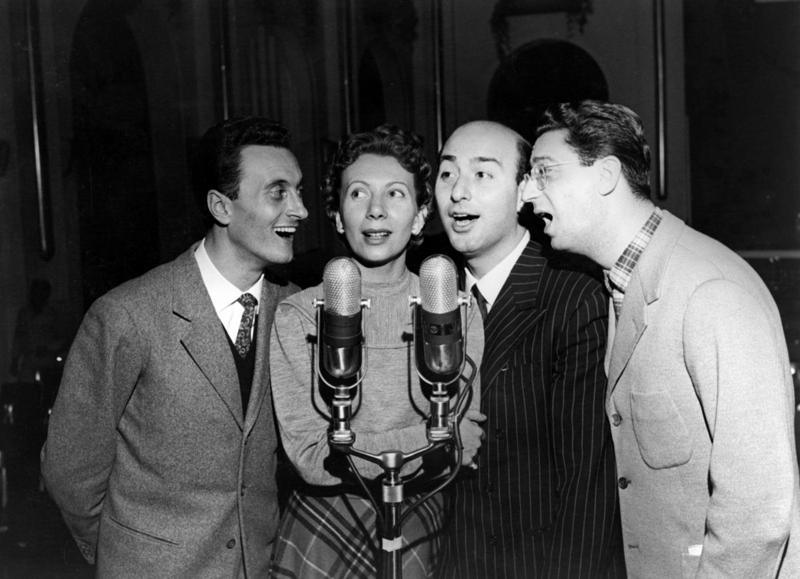 Il Quartetto Cetra a Sanremo 1954 Il Quartetto Cetra a Sanremo 1954