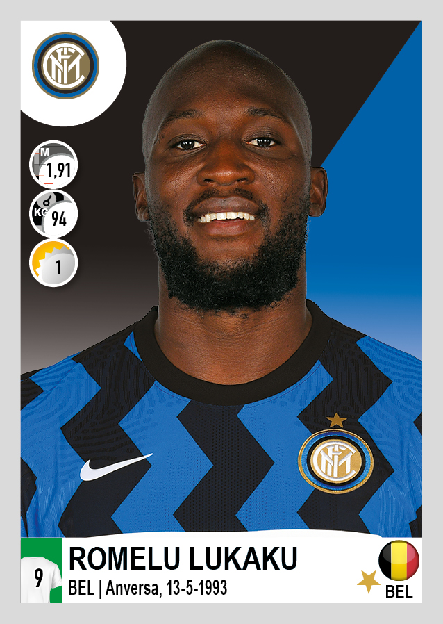 264 Lukaku   Inter   Calciatori 2021