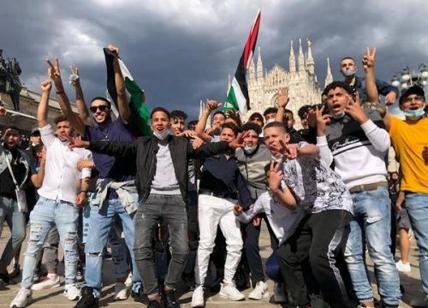 Israele: oltre un migliaio al presidio pro Palestina a Milano. FOTO-VIDEO