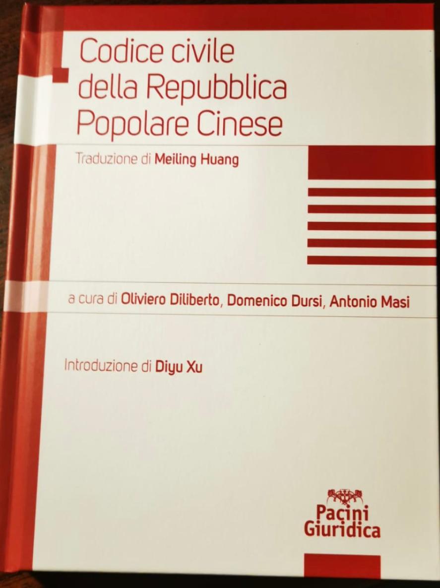Cina: nuovo Codice civile tradotto italiano, copia a Mattarella