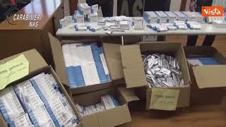 Covid, caccia a farmaci anti-virus illegali, sequestri Nas a Milano. VIDEO