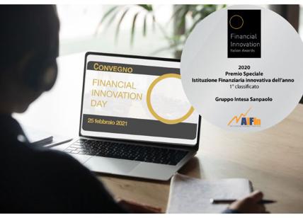 Intesa Sanpaolo: "Istituzione Finanziaria innovativa dell'anno 2020" per AIFIn
