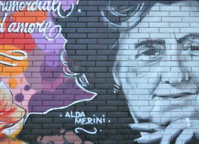 Alda Merini murale