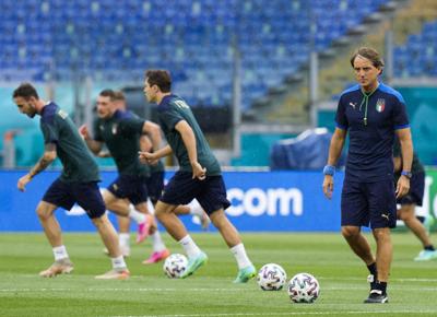 allenamento nazionale mancini