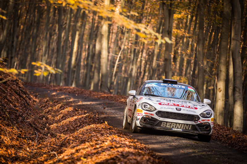 Andrea Mabellini (IT) Abarth 124 rally #31  Napoca Rally Team  Rally Hungary ERC 2020