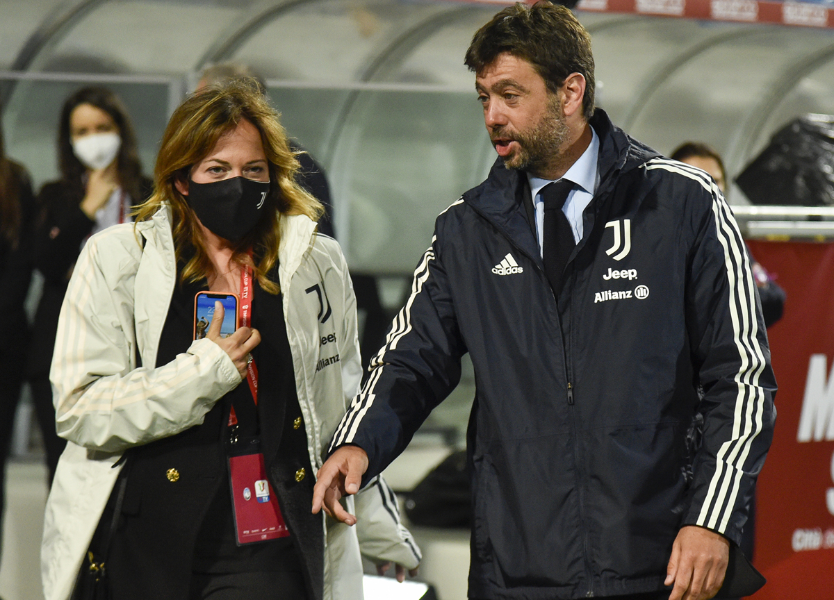 Andrea Agnelli e Deniz Akalin (Lapresse) Andrea Agnelli e Deniz Akalin (Lapresse)