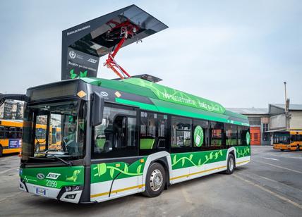 Atm Milano: charger hi-tech per la ricarica wireless dei bus elettrici. FOTO