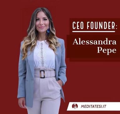 Avv. Alessandra Pepe, Ceo Meditatesi Avv. Alessandra Pepe, Ceo Meditatesi