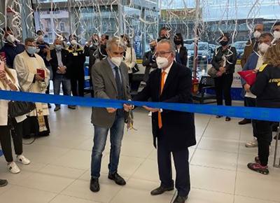 Bartolomeo Cantelmo e Patrizio Podini inaugurano il punto vendita
