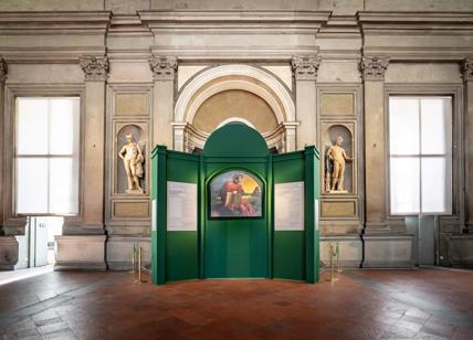 Firenze, esposto ritratto allegorico di Dante Alighieri in Palazzo Vecchio