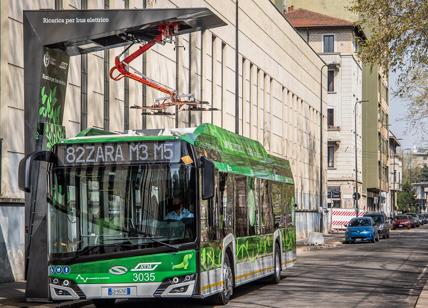 e-Bus Atm: entrati in servizio a Milano i primi charger hi-tech. FOTO