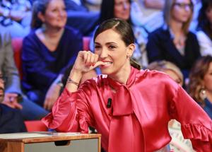 Caterina Balivo, vestitino da sogno in onore di Sanremo 2021