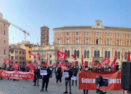Comunisti in piazza contro Draghi. Altissima partecipazione. Il video