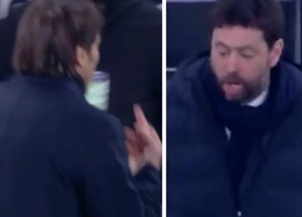Agnelli-Conte, insulti e dito medio: il caos di Inter-Juventus e i video