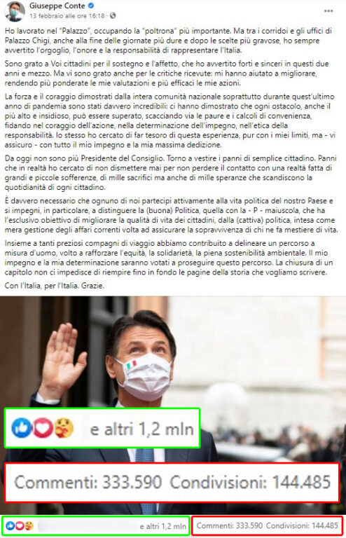 conte post su fb da record conte post su fb da record