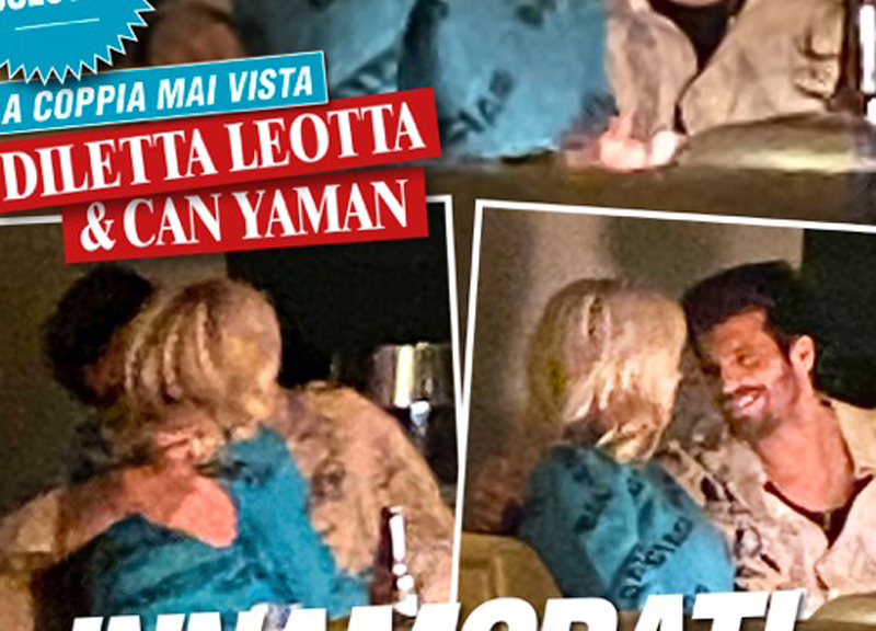 DILETTA LEOTTA E CAN YAMAN (FOTO CHI)
