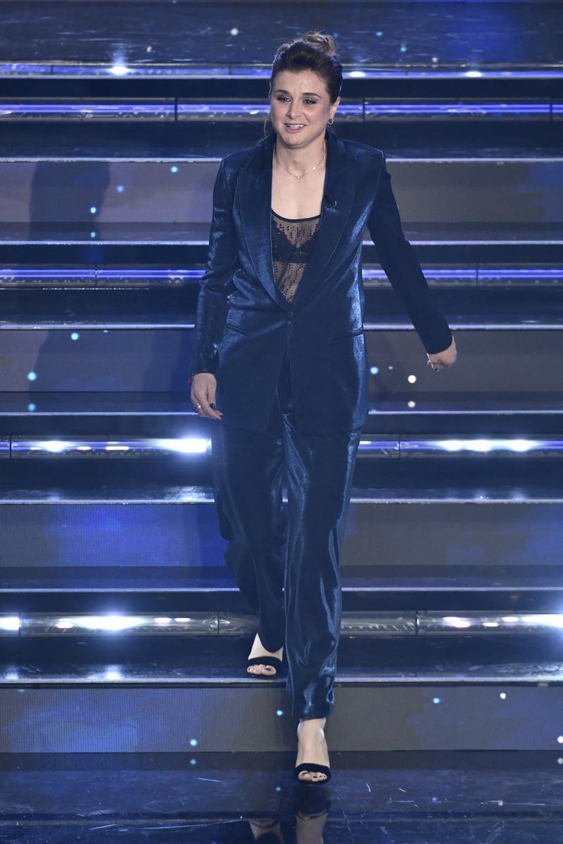 Cristiana Girelli - Sanremo 2021 (Lapresse) Cristiana Girelli - Sanremo 2021 (Lapresse)