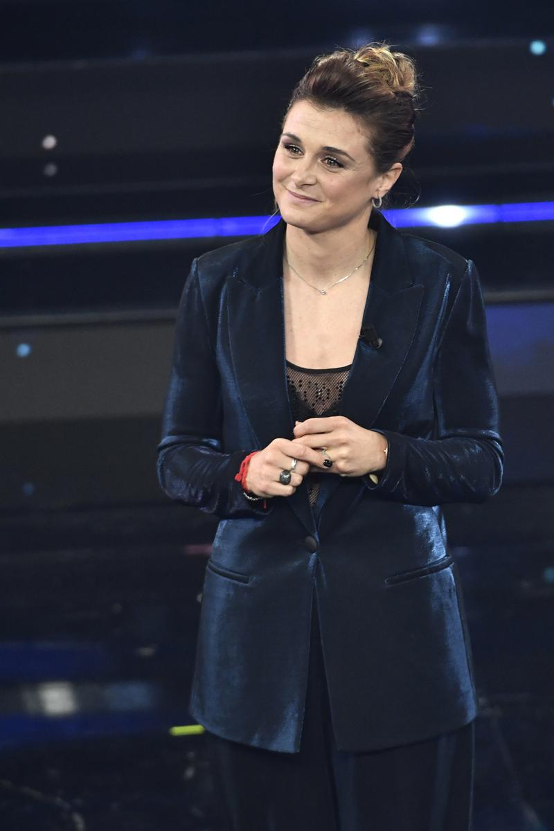 Cristiana Girelli - Sanremo 2021 (Lapresse) Cristiana Girelli - Sanremo 2021 (Lapresse)