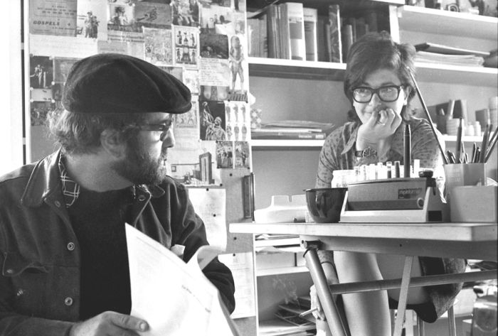 Lucio Dalla e Paola Pallottino Lucio Dalla e Paola Pallottino