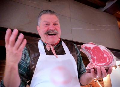 Dario Cecchini bistecca uff stampa Uffizi