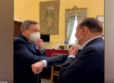 draghi berlusca video