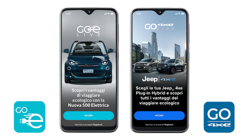 e Mobility GOe Fiat Jeep HP ITA