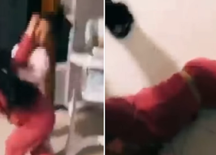 Napoli, mamme spingono le figlie a picchiarsi e fanno il video su TikTok.VIDEO