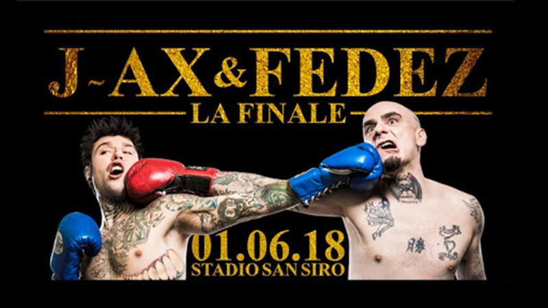 FEDEZ & J AX – Il successo commerciale del progetto congiunto dei due rapper viene sancito proprio dall'esibizione a San Siro, che rappresenta l'apice per qualunque artista FEDEZ & J AX – Il successo commerciale del progetto congiunto dei due rapper viene sancito proprio dall'esibizione a San Siro, che rappresenta l'apice per qualunque artista