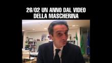 "Aveva ragione lui": un anno fa il video di Fontana con la mascherina