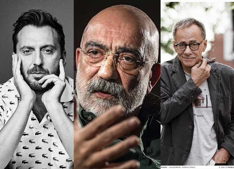 Cesare Cremoni Ahmet Altan Roberto Vecchioni (IPA LAPRESSE ) Cesare Cremoni Ahmet Altan Roberto Vecchioni (IPA LAPRESSE )