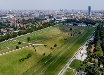 FOTO AEREA Ippodromo Snai San Siro Milano 1